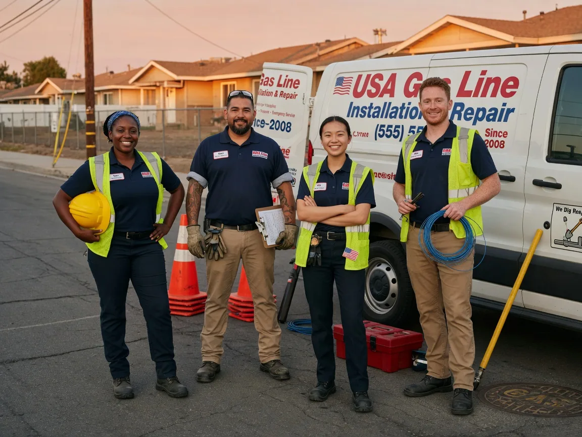 Gas Line Installation company in New Middletown, OH